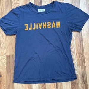 imogene + willie NASHVILLE tee shirt // large